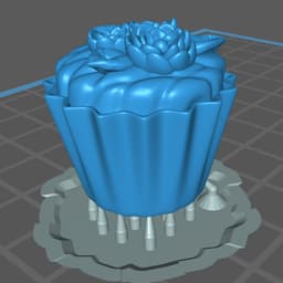 Cupcake 2 3d model