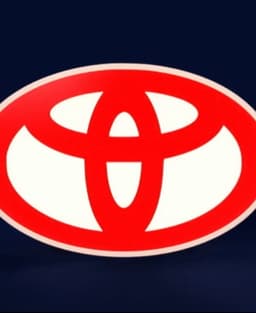 Toyota Sign – LED Strip Compatible 3d model