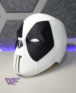 Punishpool – The Ultimate Vigilante Crossover Helmet! 3d model