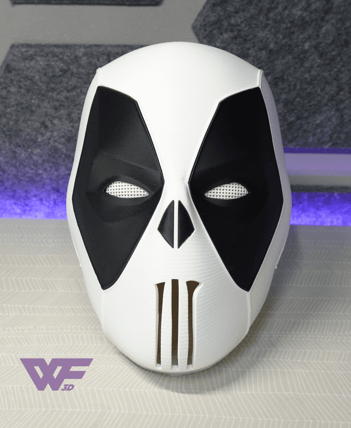 Punishpool – The Ultimate Vigilante Crossover Helmet! 3d model