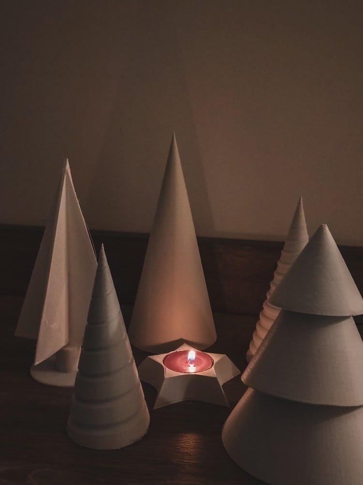 Tree in 3 parts 3d model