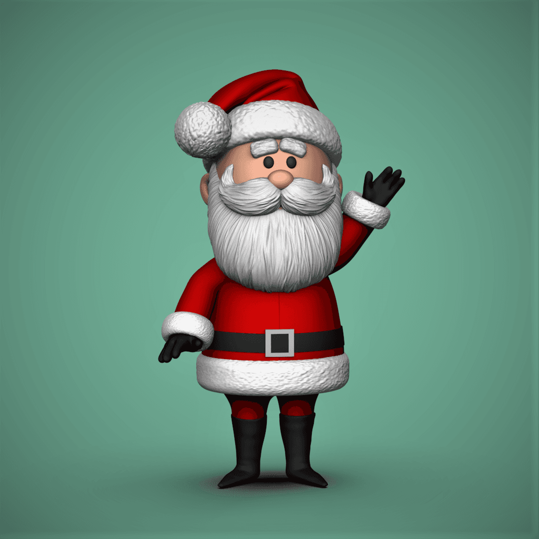 Santa (Island of Misfit Toys) 3d model