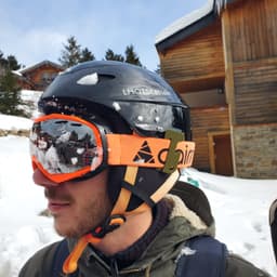 Clip-On Ski Goggle Scraper with Bottle Opener 3d model