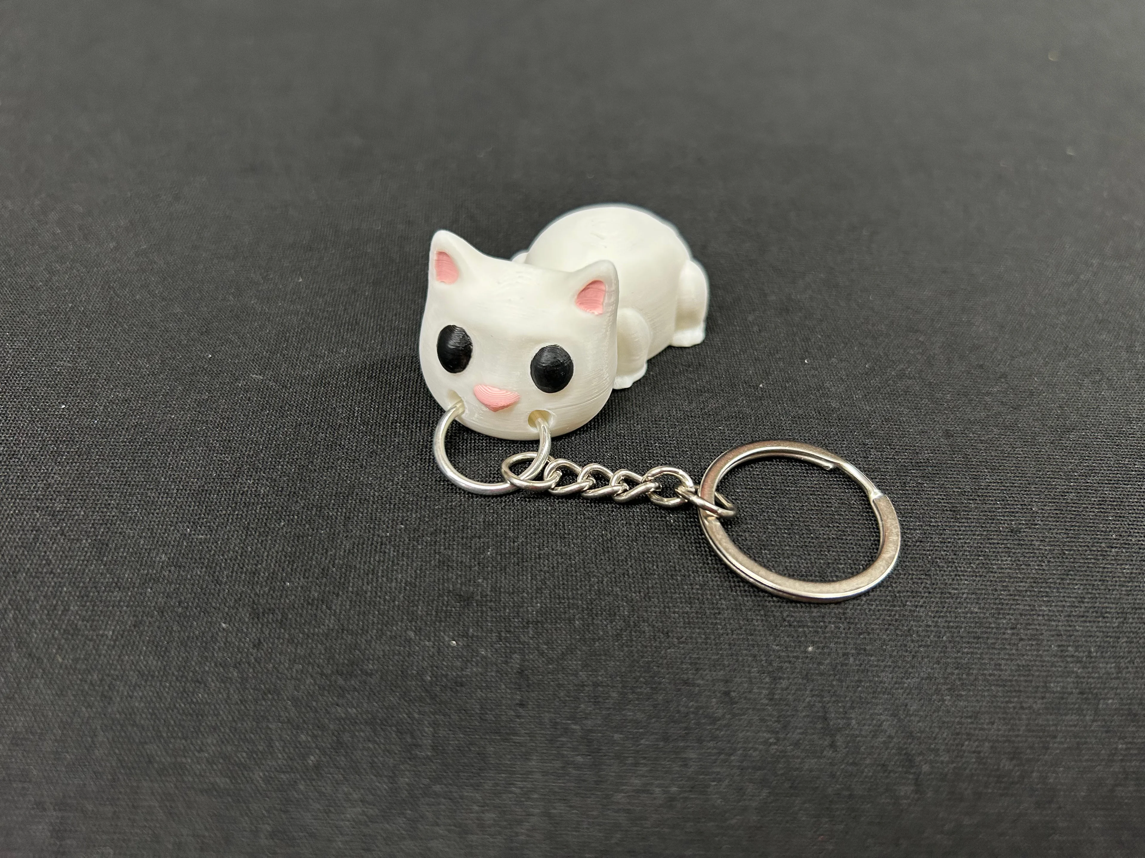 Cat Keychain 3d model