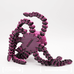 Articulated Octopus 001 3d model