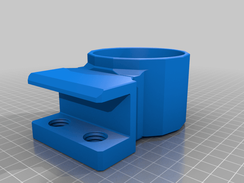 Adaptable rotary universal bracket 3d model