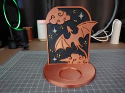 Mystical candle holder set 3d model