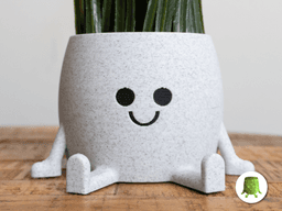 Happy Sitting Pot 3d model