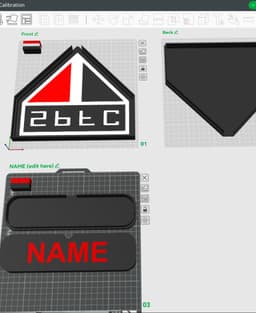 São Paulo F.C. Sign - LED Strip Compatible 3d model