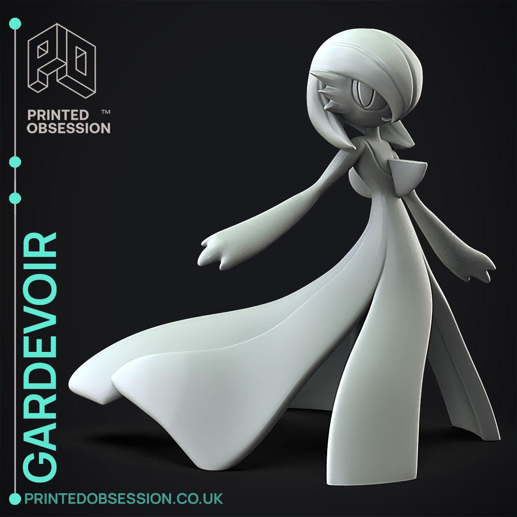 Gardevoir - Pokemon - Fan Art 3d model