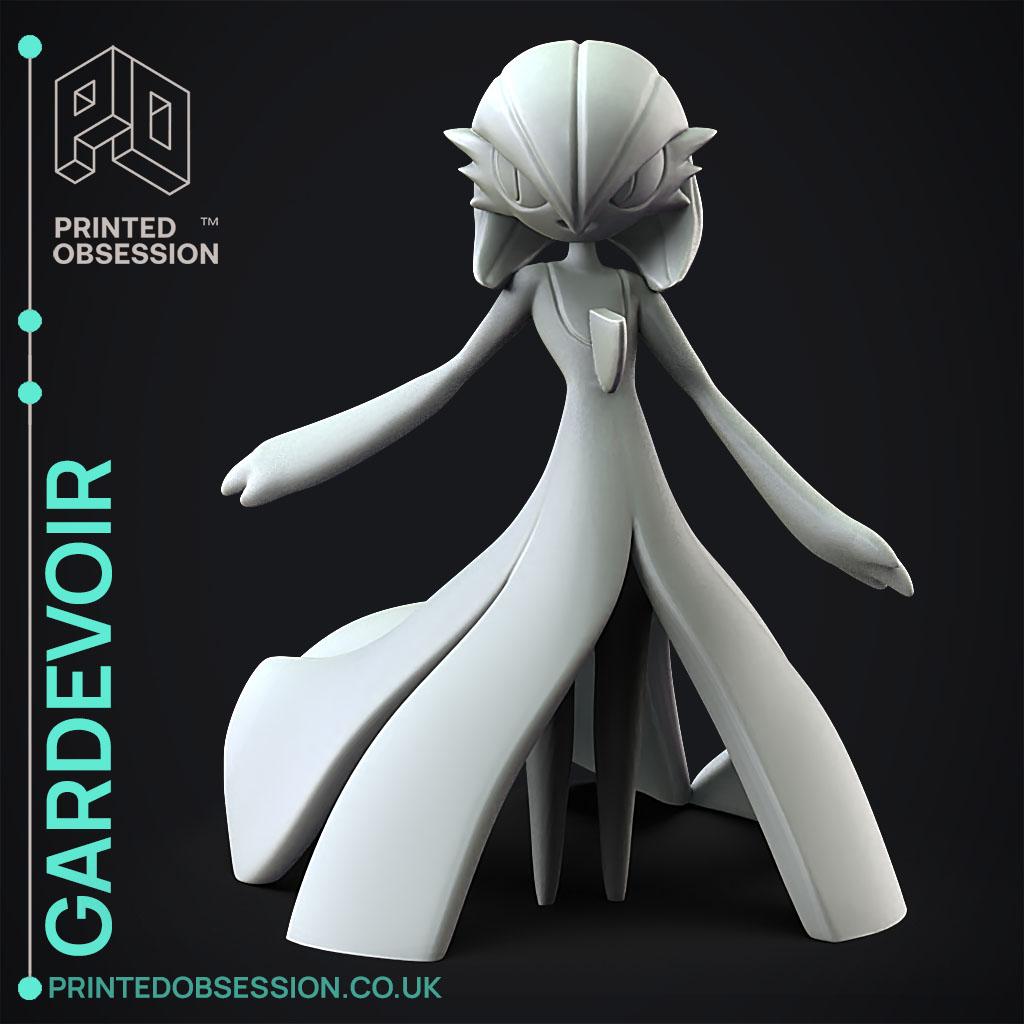 Gardevoir - Pokemon - Fan Art 3d model