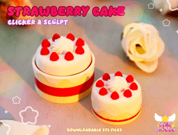 Strawberry Cake Clicker 3d model