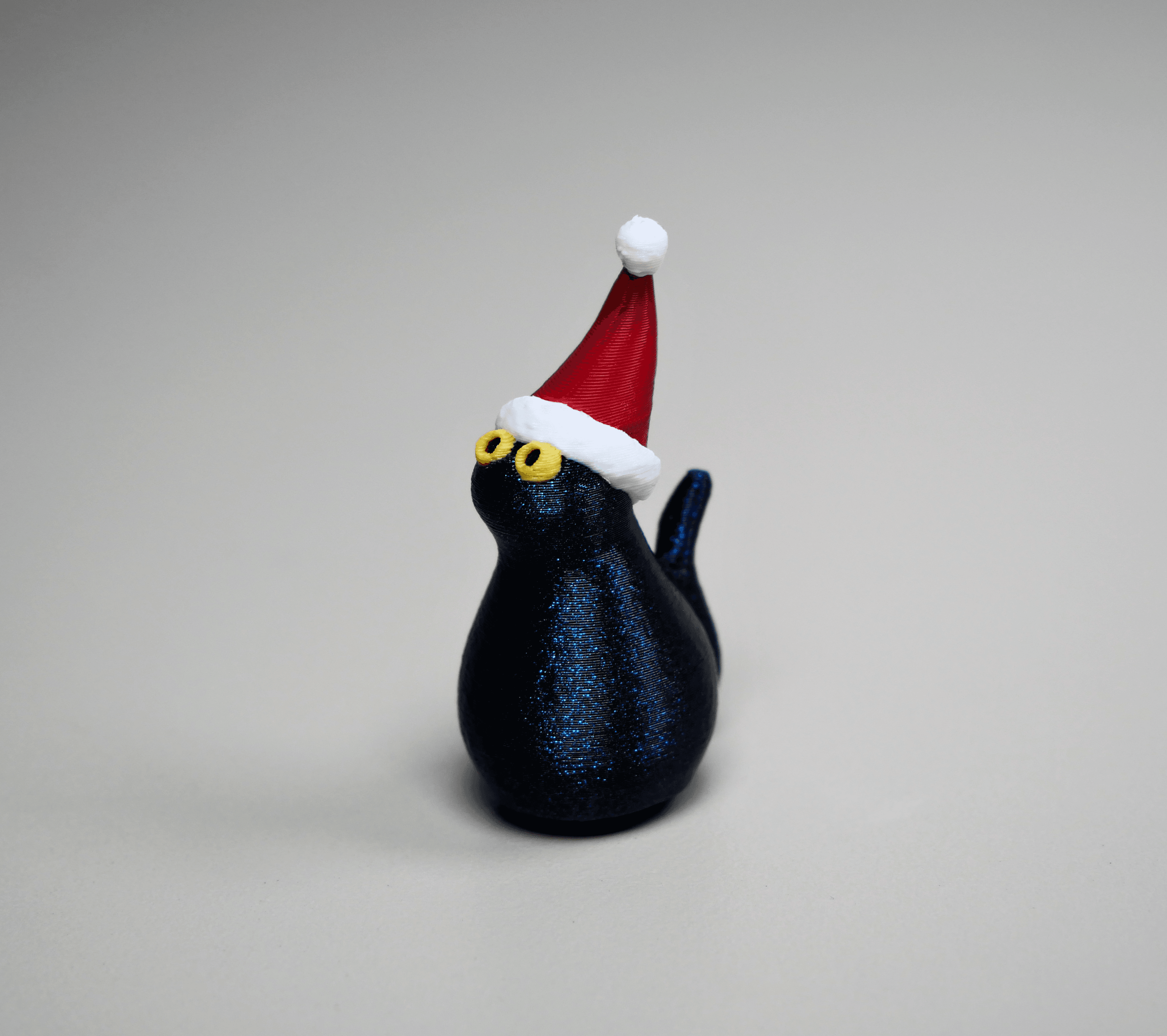 Tiny Christmas Cat 3d model