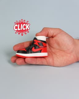 Air Jordan 1 Inspired Sneaker Fidget Clicker Keychain 3D Print 3MF 3d model