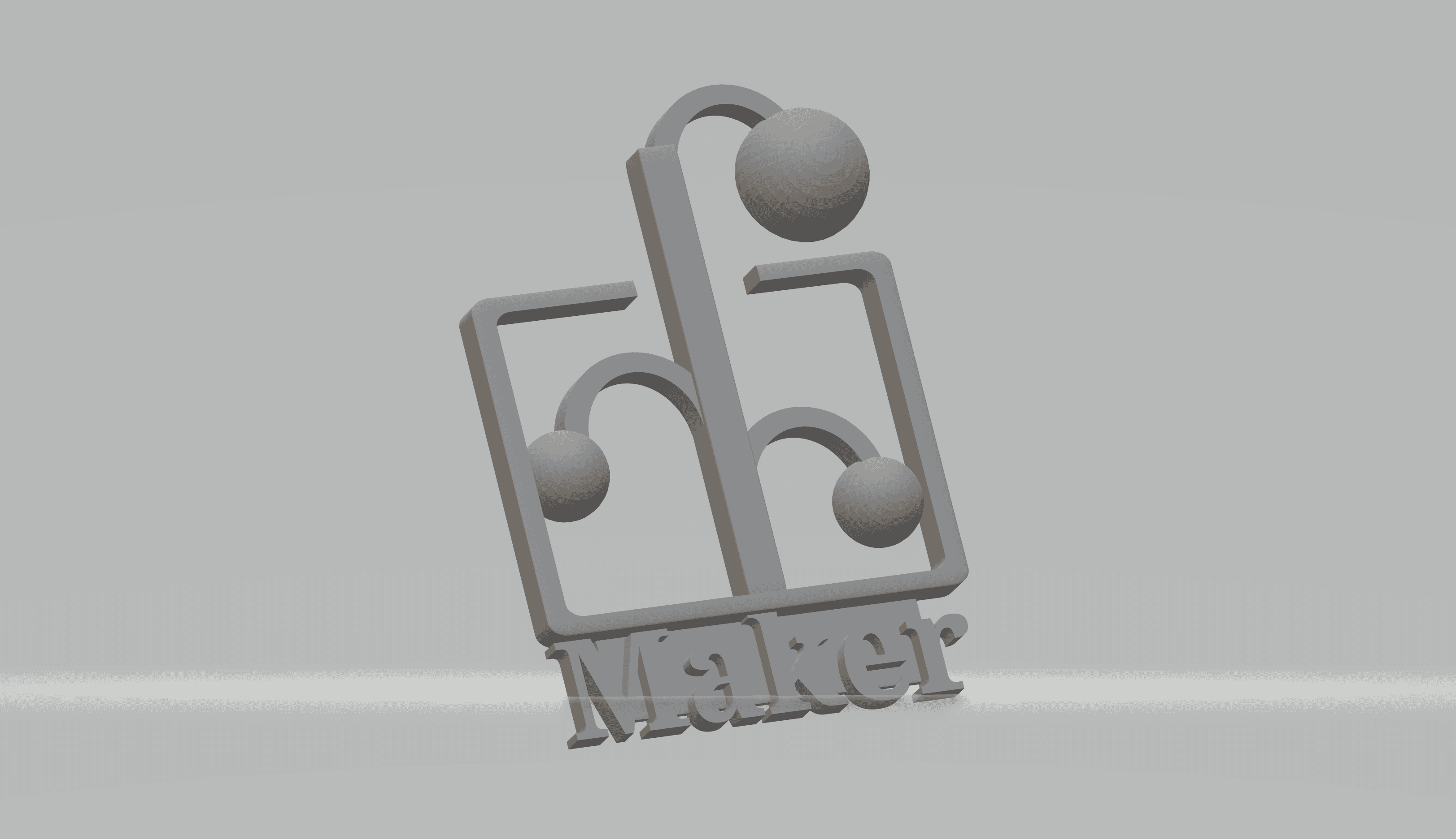 FHW:Maker Millwright Logo v1 3d model