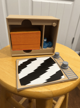 Duskmourn MTG TV Deck Box 3d model