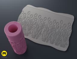 Texture Rollers - Spring #9 3d model