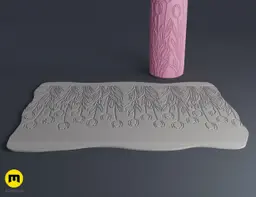 Texture Rollers - Spring #9 3d model