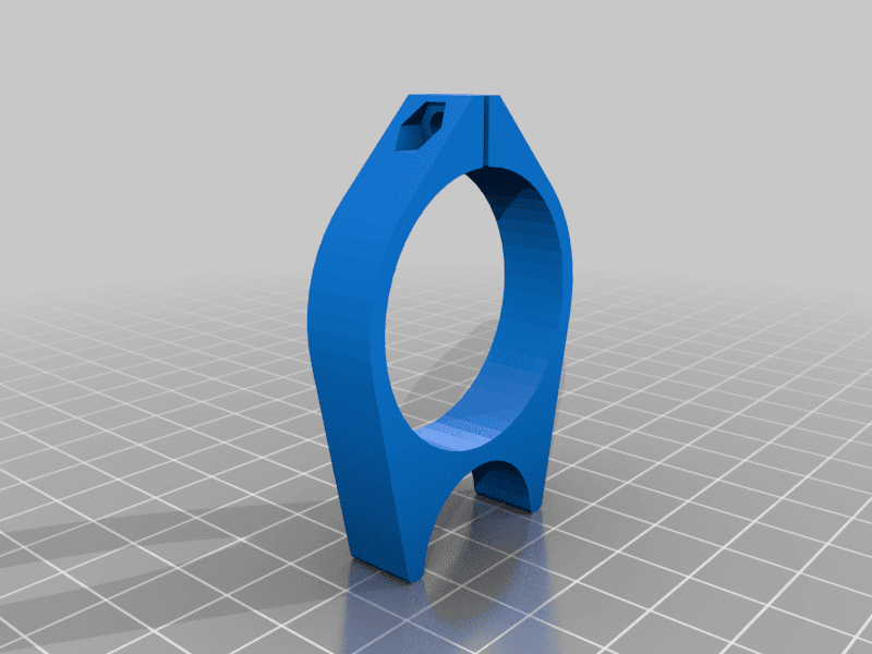 Benjamin Akela Barrel and Rail Support 3d model