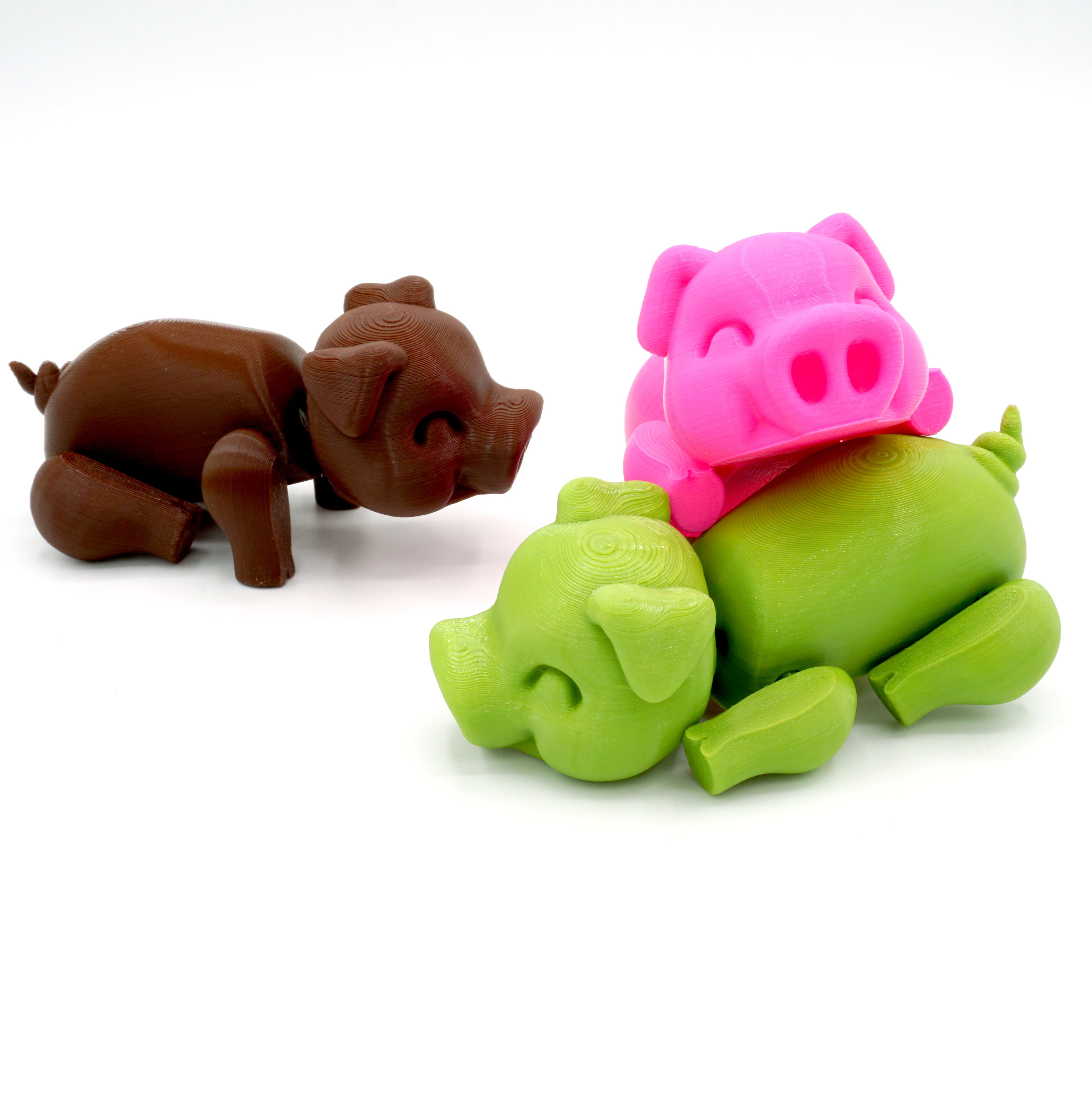 Articulated Piggy 3d model