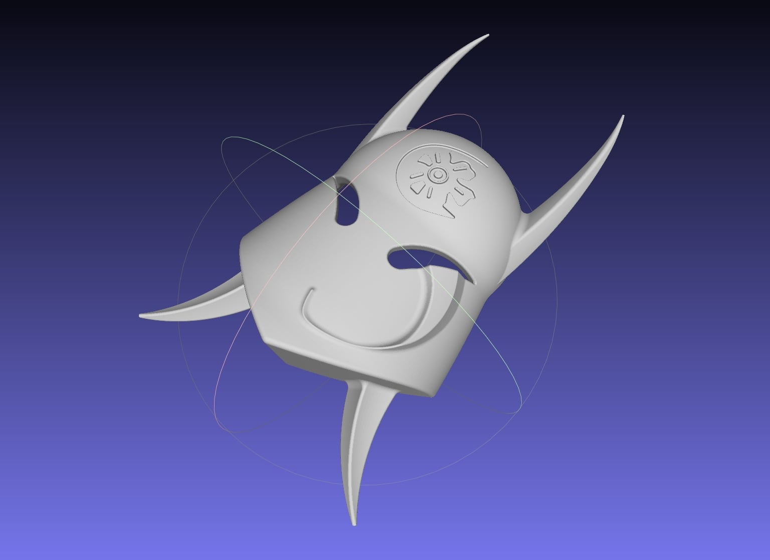 Cypher Team Kunoichi Mask Printable Model 3d model
