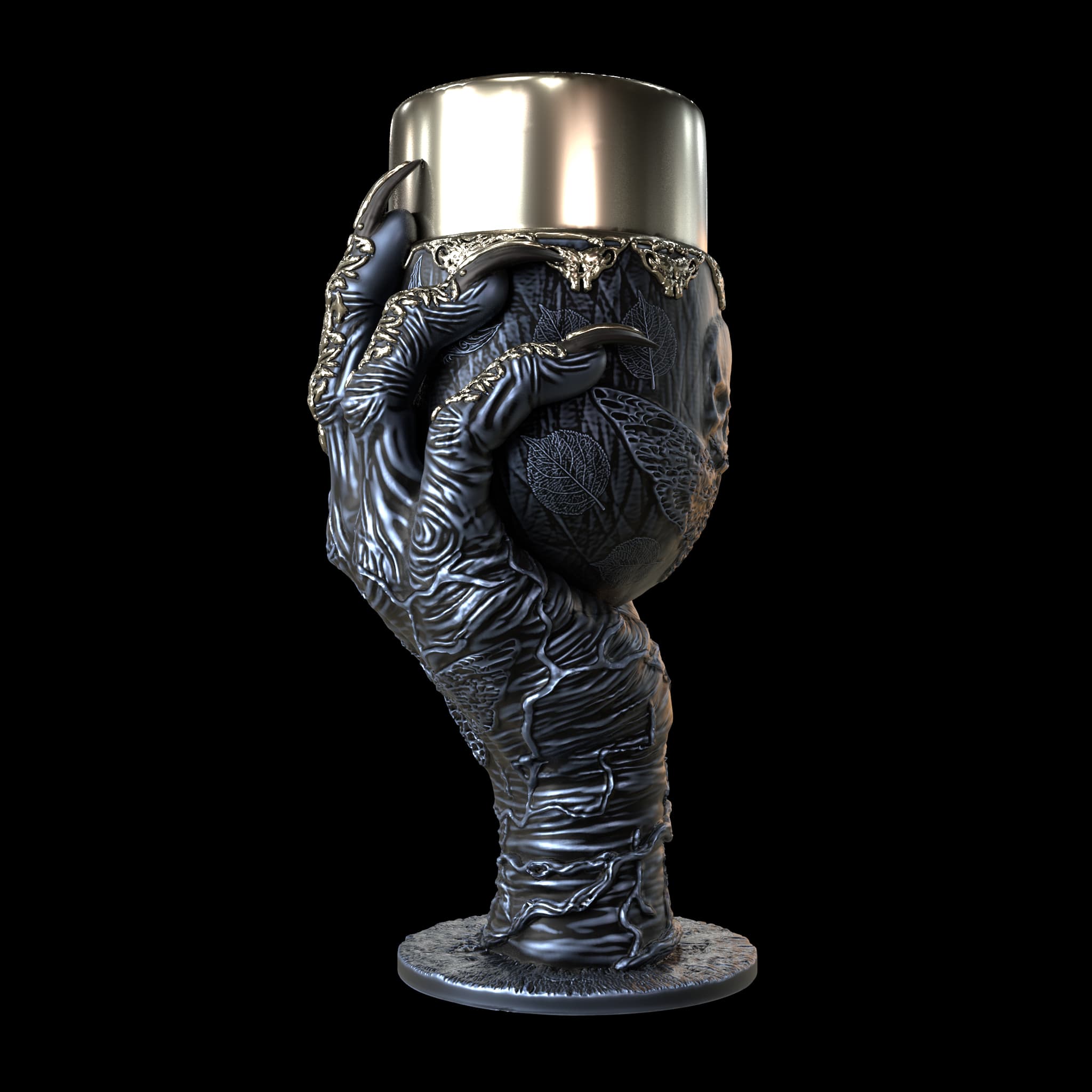 Demon Hand Chalice 3d model