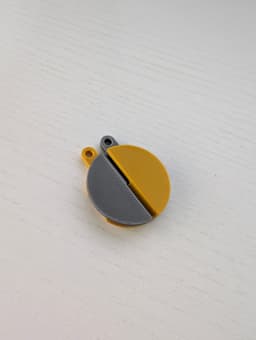 Zipper Clip - Security Lock 3d model