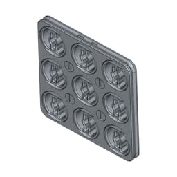 D-LOCK_PANEL.3X3-L-S 3d model