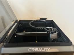 K1/K1C compact lid riser with hinges V2 (Updated) 3d model