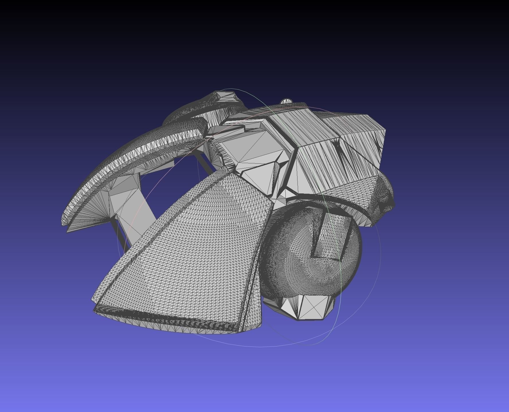 Overwatch Brigitte Armor Backpack 3d model