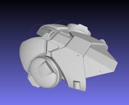 Overwatch Brigitte Armor Backpack 3d model