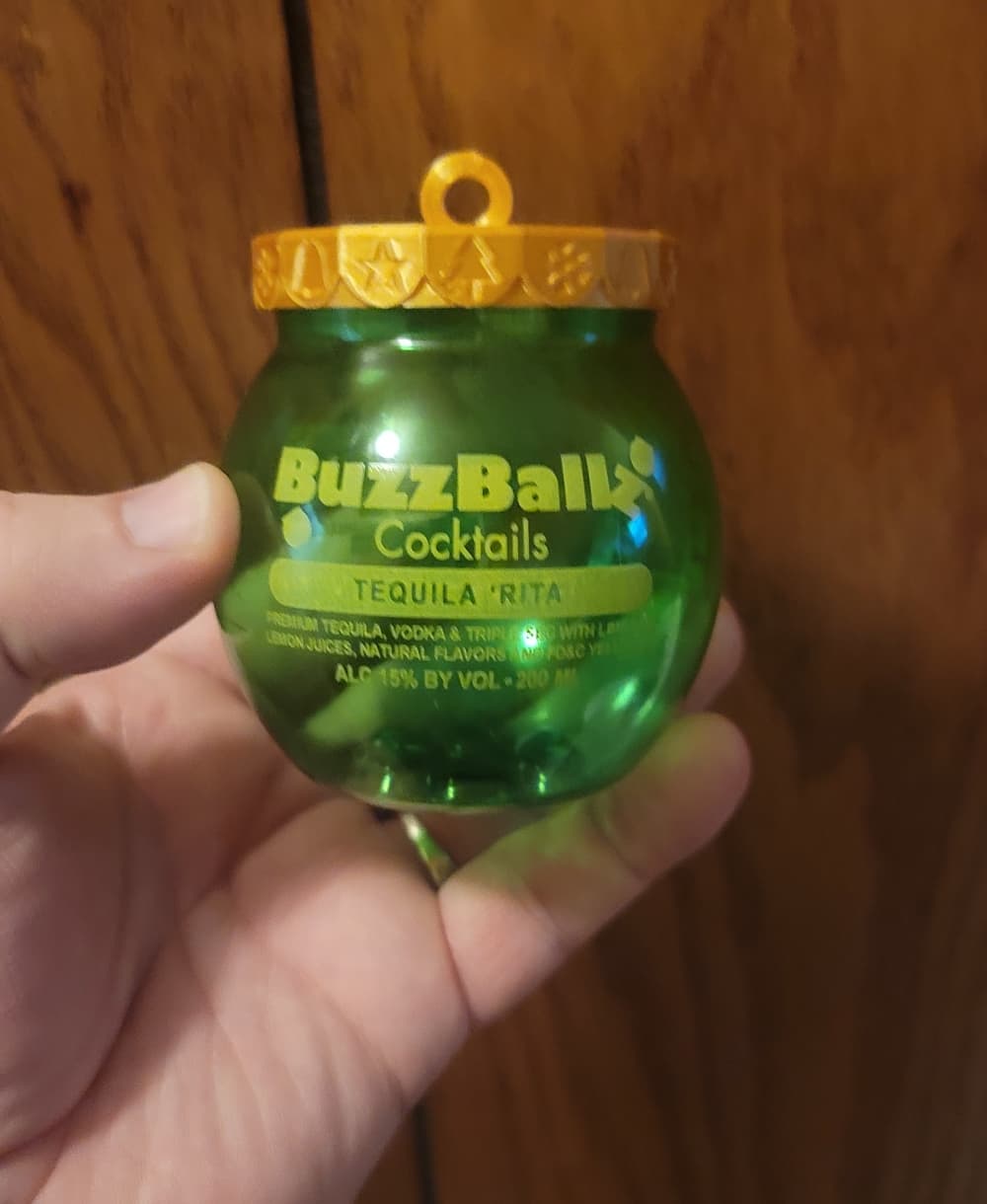 I used the design to make Buzzballz ornaments. The original size is a little tight and snapped 2 of the tabs off so may need to be printed slightly larger or the design may need to be altered to have only 1 tab. (Which it currently has) with 1 tab it still holds pretty tight and allows it to be removed. THANK YOU FOR THE DESIGN!
