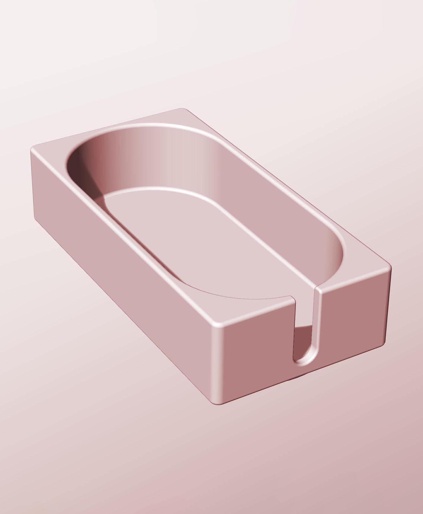 CX68-35-SS Slotted container modular stackable module bin box 3d model