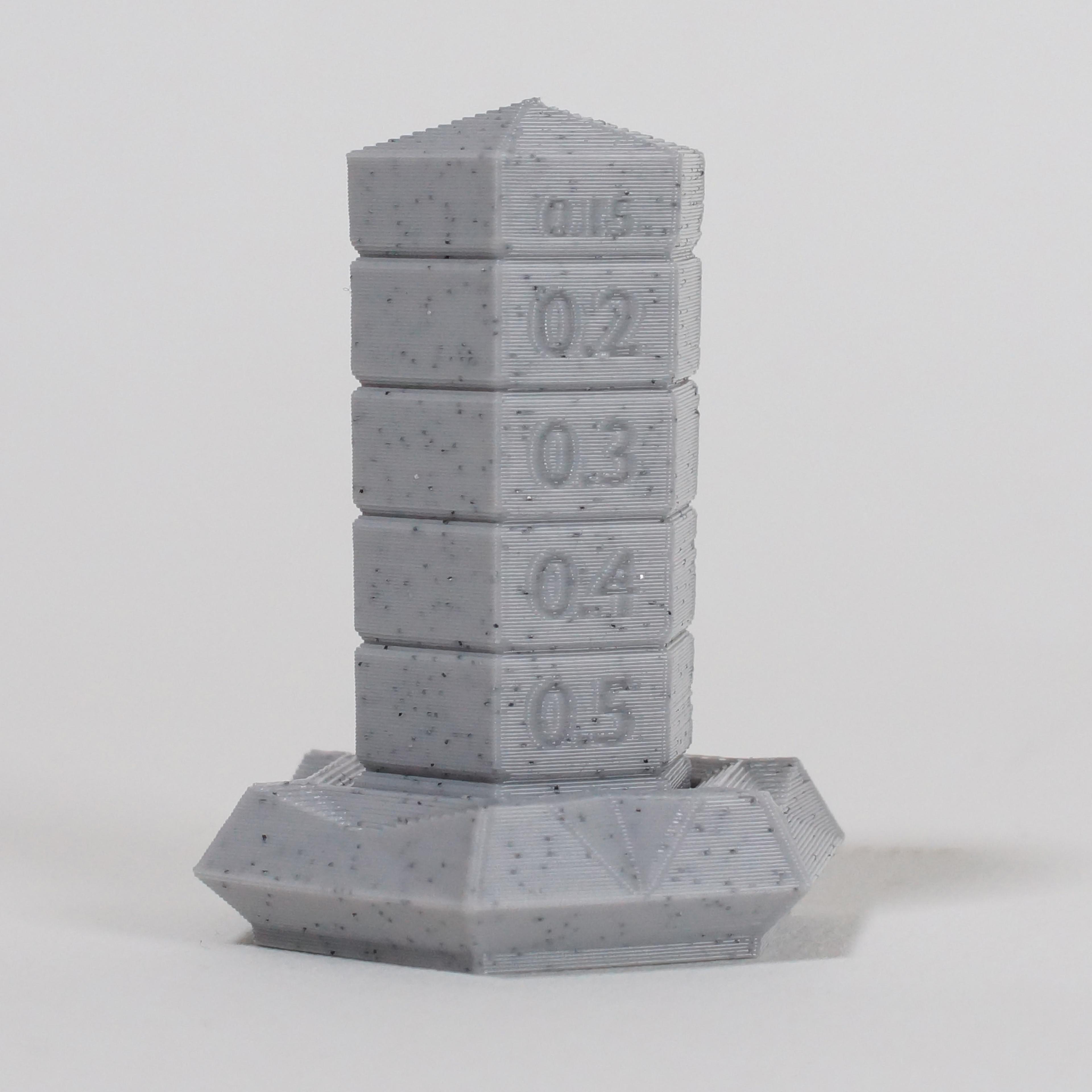 Crystal Clearance Tower & Tolerance Card 3d model