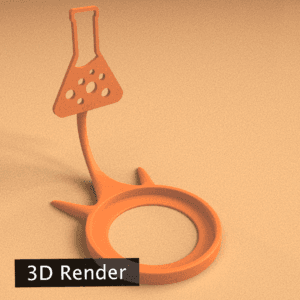 Science Tube B 3d model