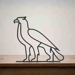 Griffin Line Art - Desktop Line Art 3d model