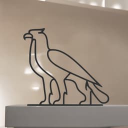 Griffin Line Art - Desktop Line Art 3d model