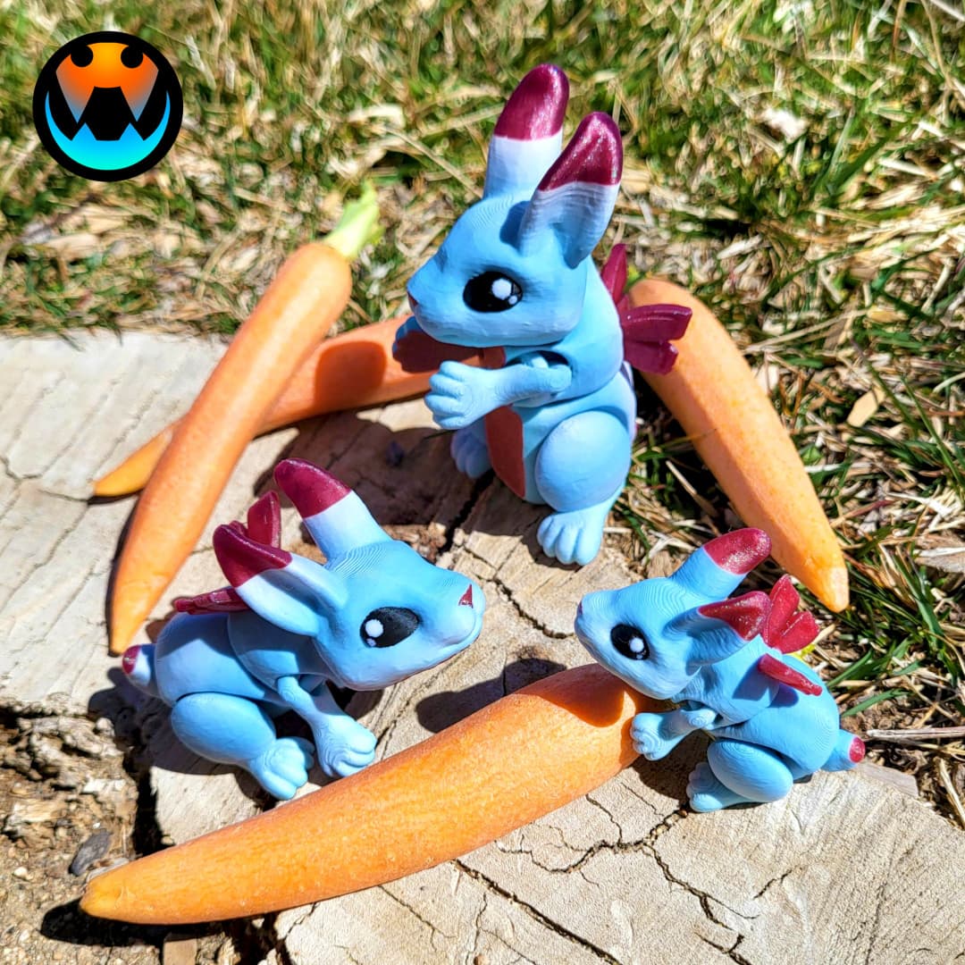 Tiny Fairy Bunny 3d model