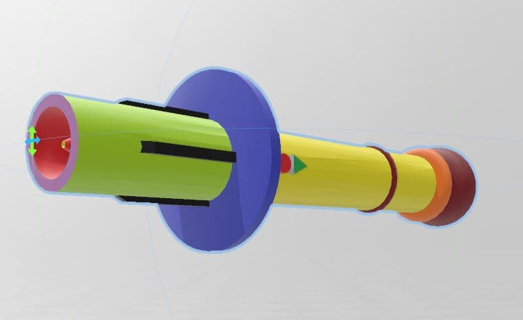 Sabre Laser de Chevalier - knight lightsaber 3d model