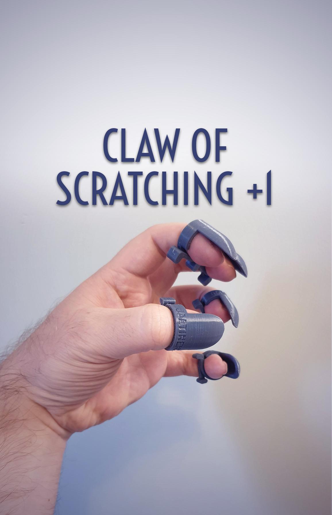 Claw of Scratching +1 3d model