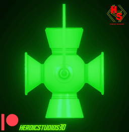 Green Lantern Power Battery 3d model