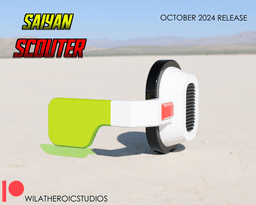 Saiyan Scouter 3d model