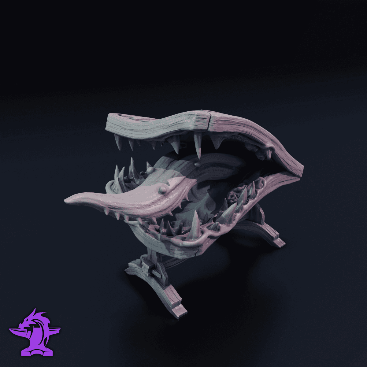 Rustic Table Mimic 3d model
