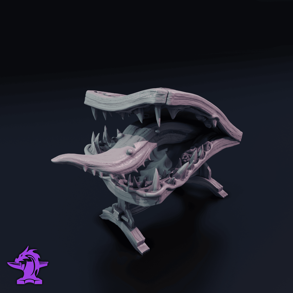 Rustic Table Mimic 3d model