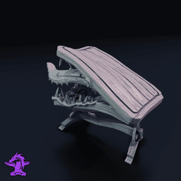 Rustic Table Mimic 3d model