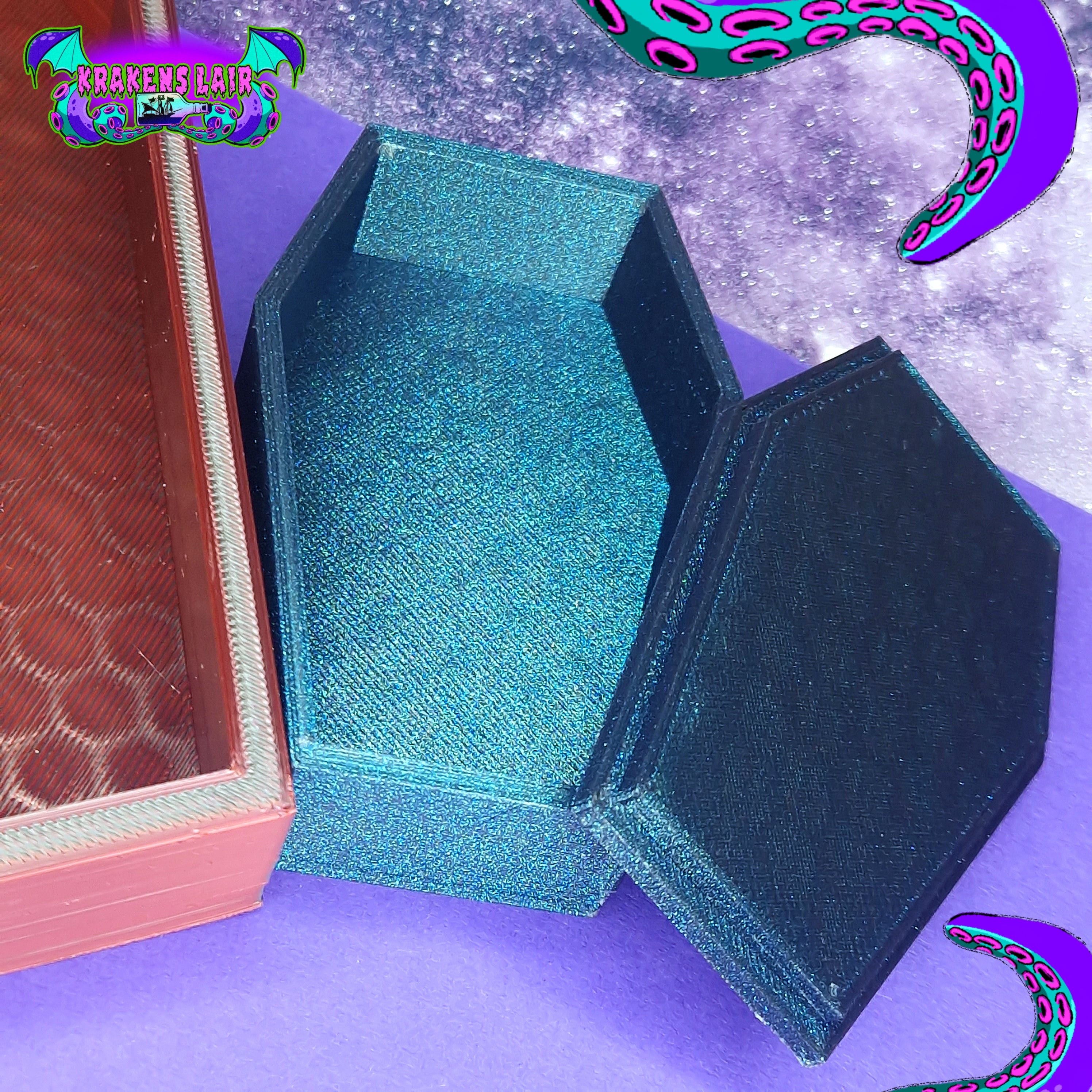 Coffin Trays and Stack-able Trays 3d model