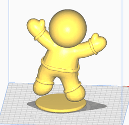 Gingerbread Man STL – Chibi Shrek Cookie 3D Print Figure – Festive Holiday Figurine for Fans 3d model