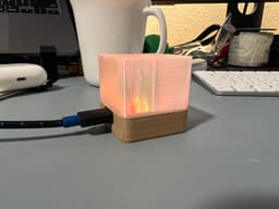Led Cube - C3FH4 RGB 3d model