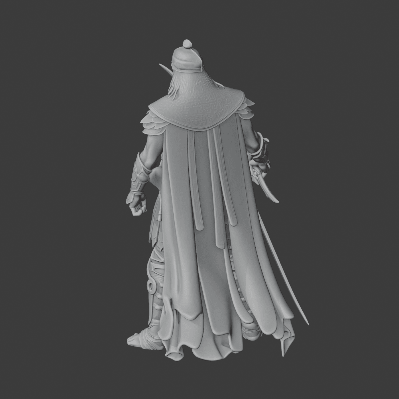 Attila the Hun Ancient Warrior 3d model