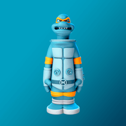 TMNT Michelangelo Astronaut 3d model